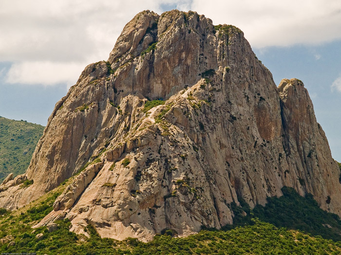 La impresionante roca de la Peña Bernal