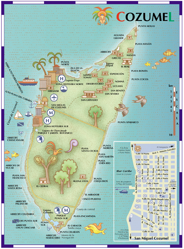 Isla de Cozumel | México | Qué ver y hacer | Riviera Maya | Playas
