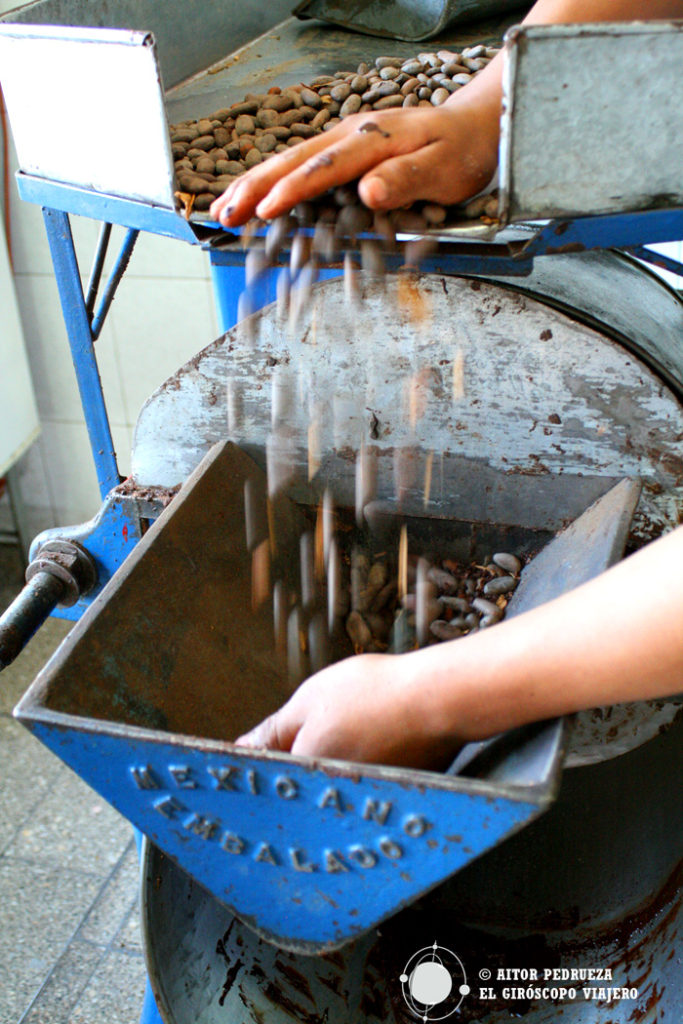 Fabricación del chocolate de Oaxaca