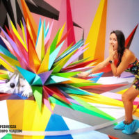 La exposición Okuda explota de color el Frontón México