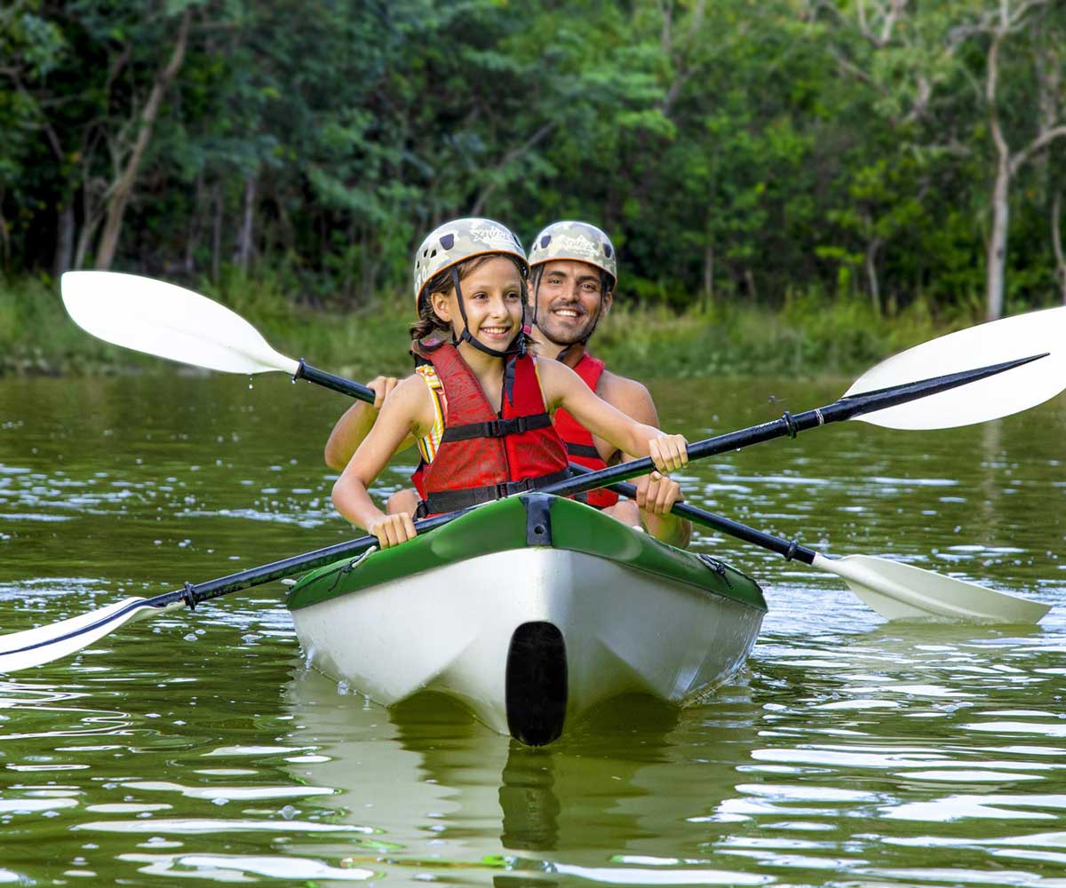 Kayak del parque Xavage