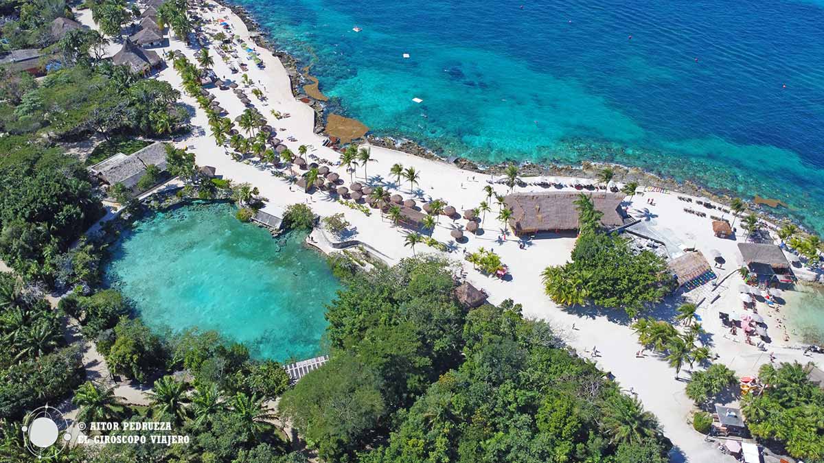 Parque Chankanaab en la isla de Cozumel