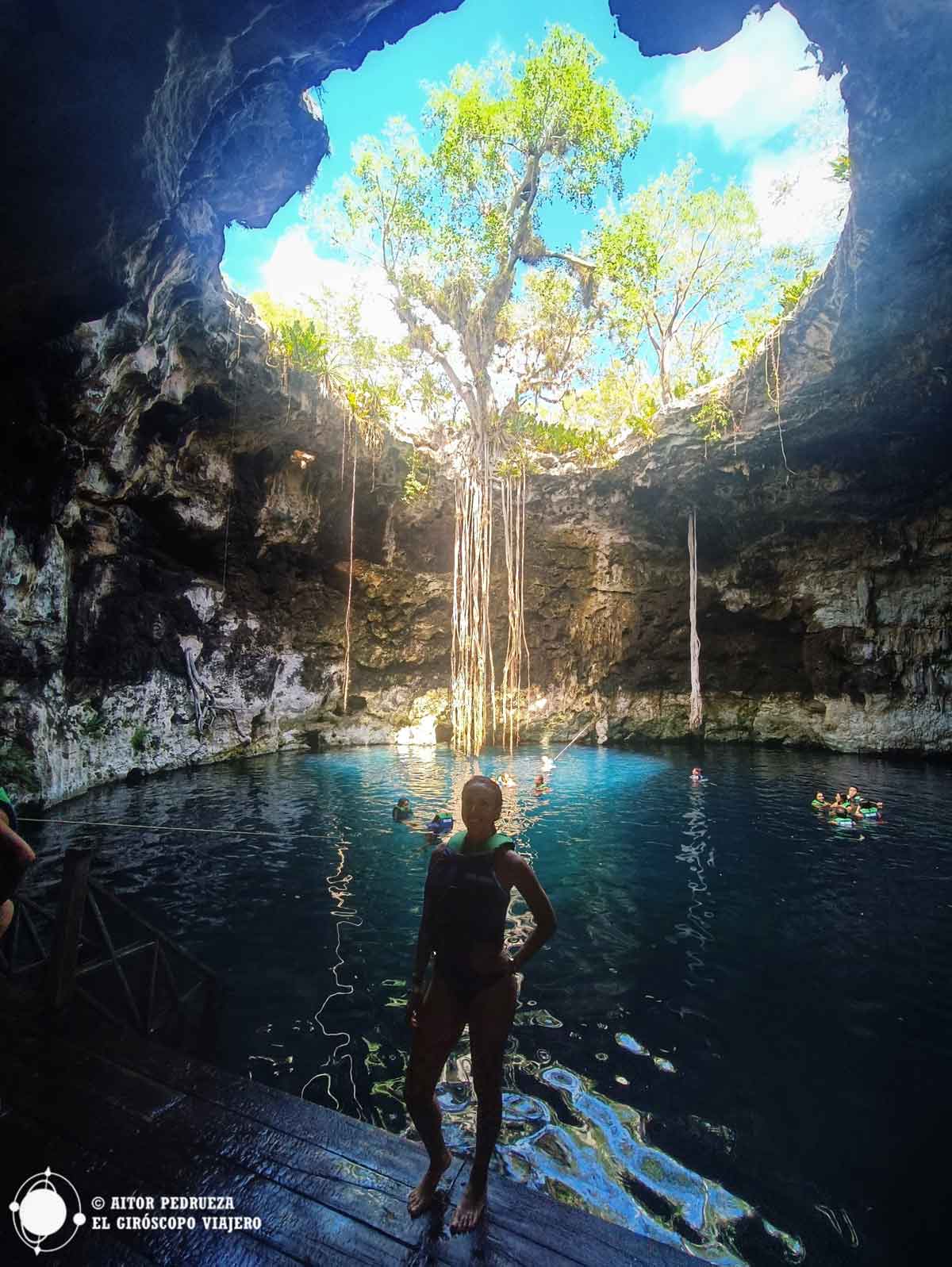 Cenote Xooch, uno de los cenotes Santa Bárbara